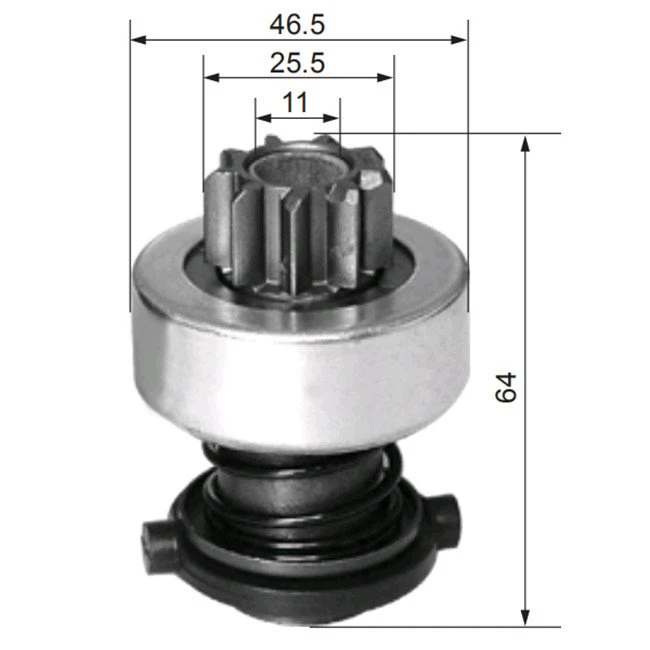 Bendix Drive Assembly