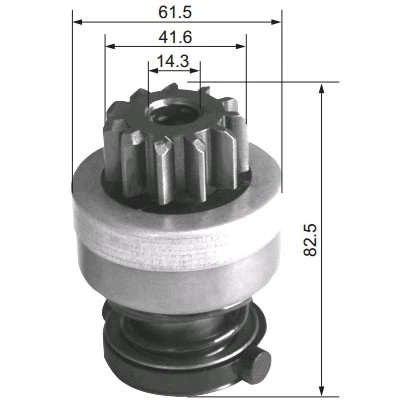 Motorstarter Bendix
